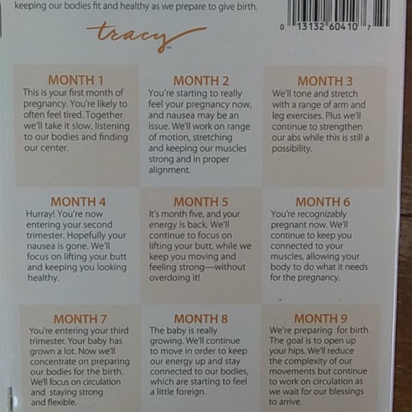 Tracy Anderson Pregnancy Project 9 DVDs - Picture 7 of 7